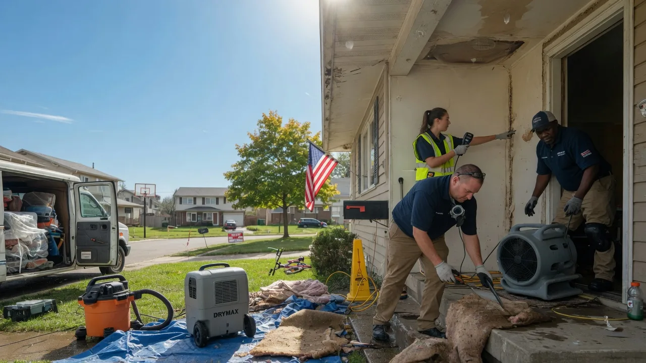 Water Damage Restoration in Fletcher, OH near me